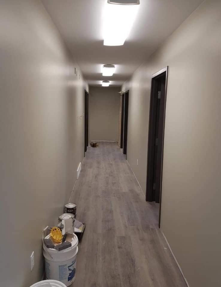 Blue's Painting Service in Rainy River, Ontario.