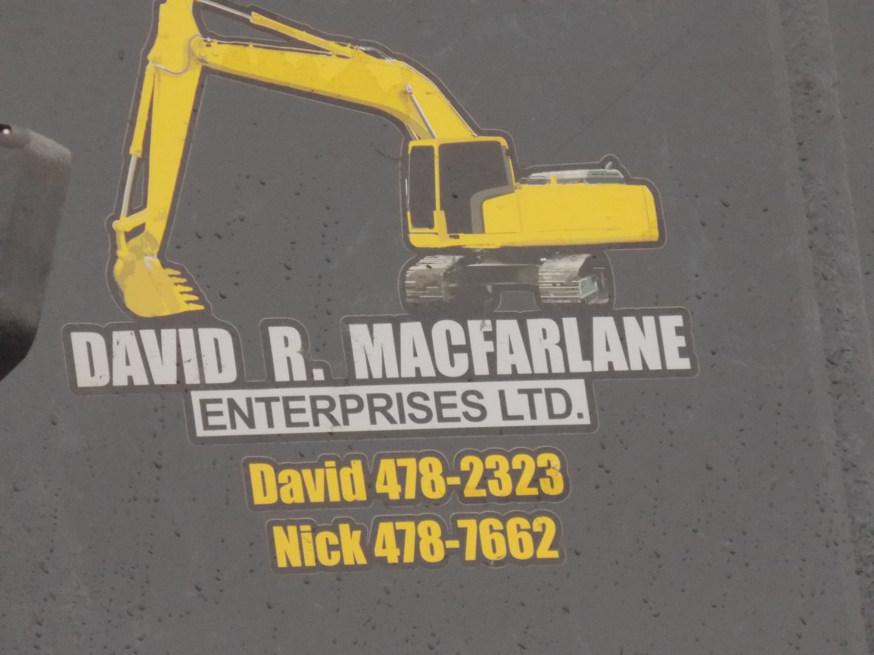 David R MacFarlane Enterprises Ltd.